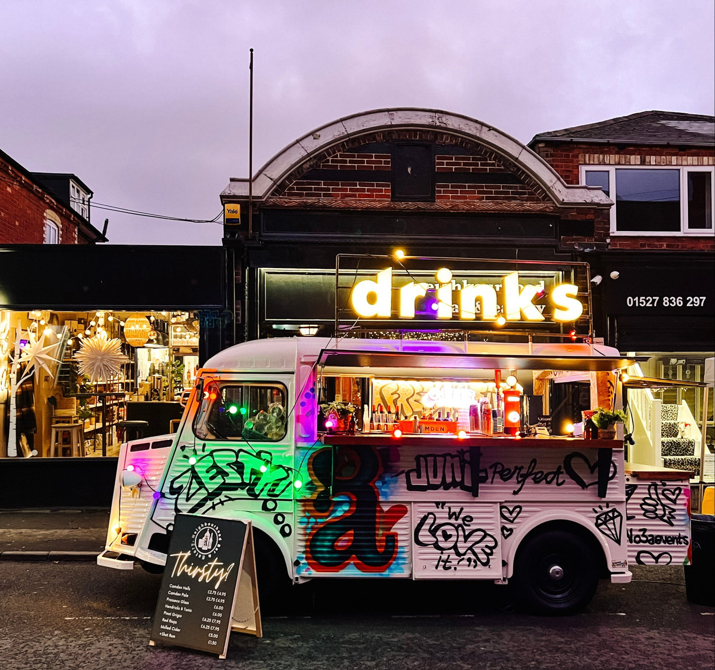 Mobile bar hire